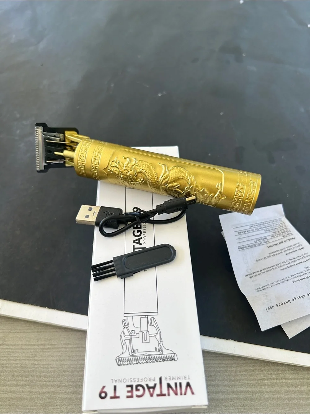 Vintage T9 Trimmer - gold color new in box